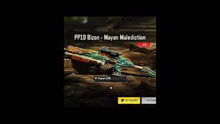 NEW LEGENDARY PP19 Bizon - Mayan Malediction #gaming #codm #shorts