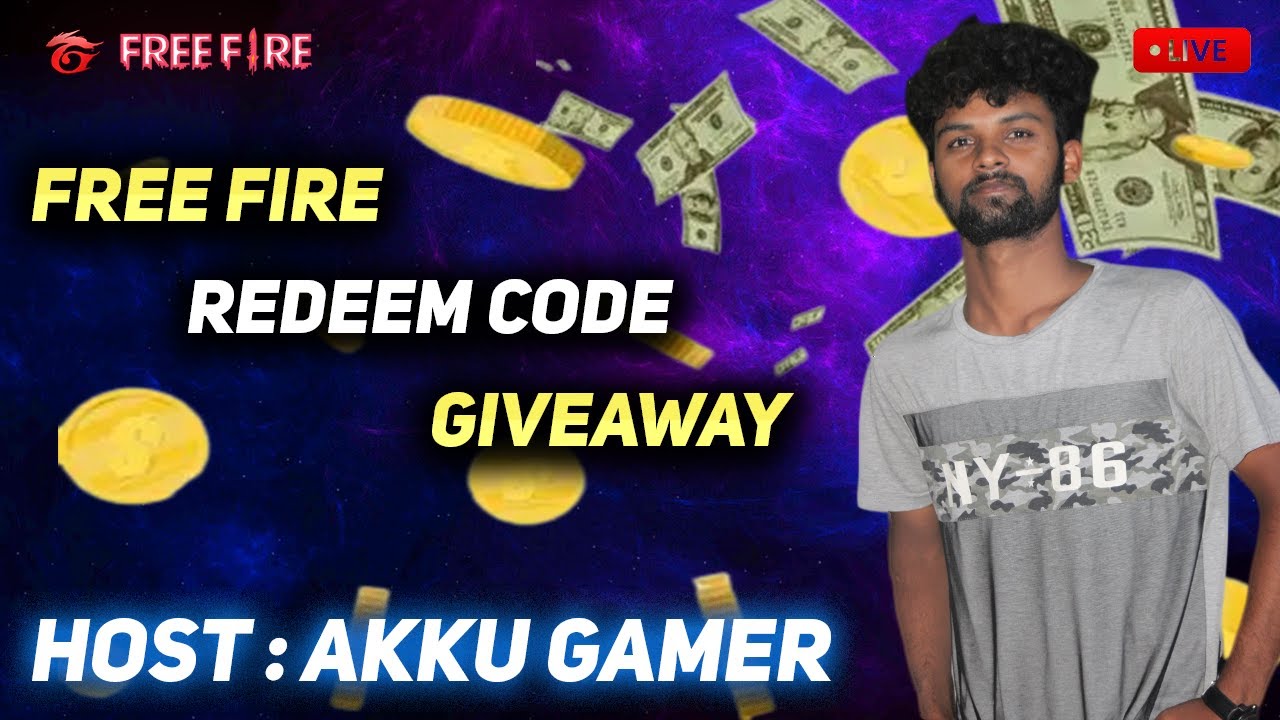 Free Fire Redeem Code Giveaway 2026 🔥🎁 | 100% Working Codes | Live Giveaway 