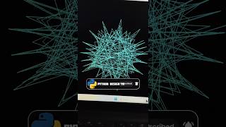 Amazing Flower Design using Python turtle#python #coding #funny #viral #trending#design