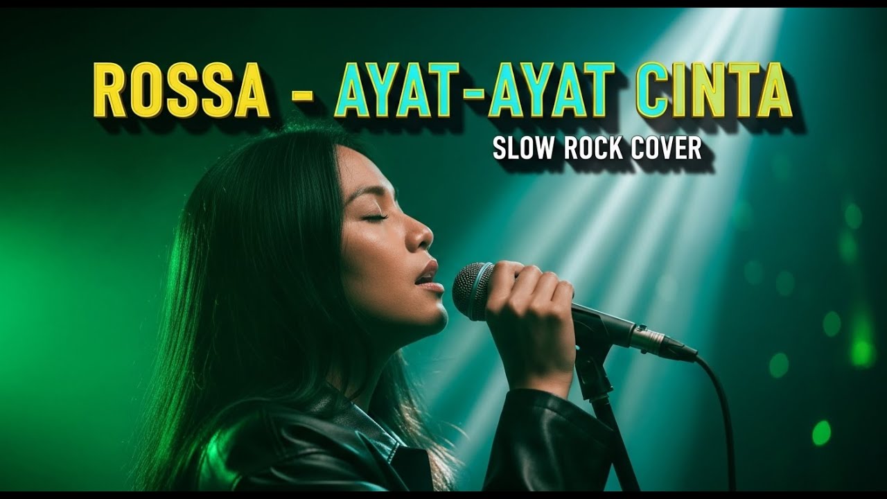 🎸 ROSSA - AYAT AYAT CINTA | Slow Rock Version | Aransemennya Gahar Banget!