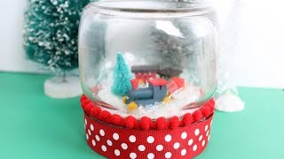 Make a Christmas Snow Globe
