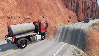 Truck Man TGS | Cars Vs Potholes #107 - BeamNG.Drive - Beamng 4 Crash