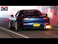 Mazda rx7 compilation 2019  turbo rotary sounds