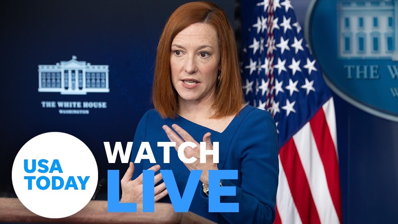 White House Press Secretary Jen Psaki briefs the press. (LIVE) | USA TODAY