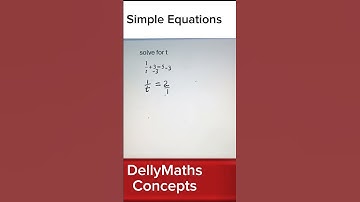 Solving Simple Equations #cxcmaths Csec Paper 1 2023 #dellymathsconcepts #fast #gcse