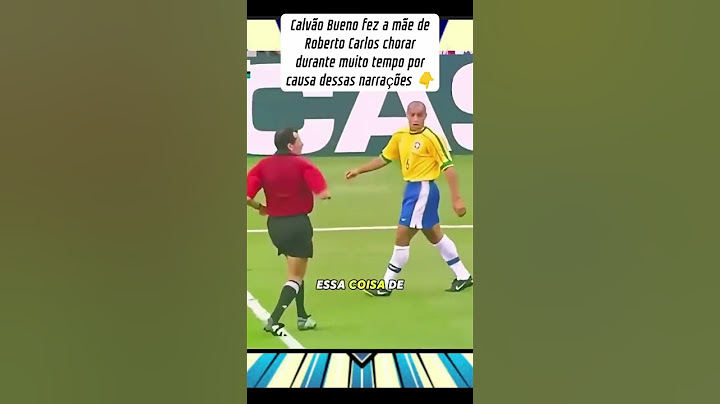 Roberto Carlos fala sobre o Galvão Bueno #futebol #skills #futebolbrasileiro