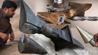 This Broken Blacksmith’s Anvil — Tireless Machinist Repairs Caused a Stir in the Workshop…￼