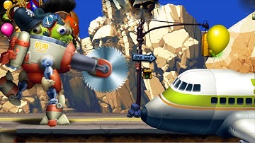 Zombie Tsunami Max Level 197 - Mecha vs passenger plane