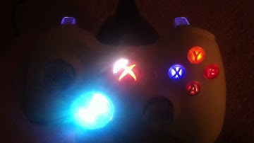 Modded Xbox 360 Controller (Rainbow LED