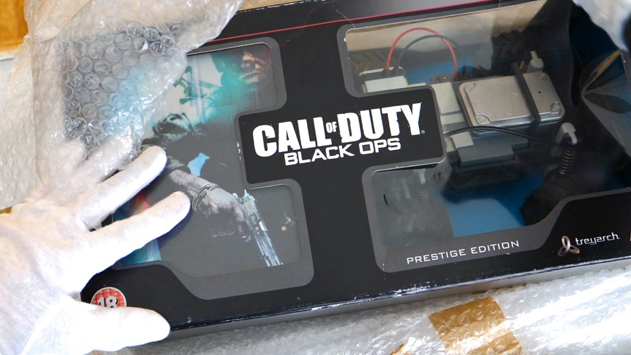 CALL OF DUTY BLACK OPS PRESTIGE EDITION! Unboxing RCXD & Hardened (Zombies  Maps Code)