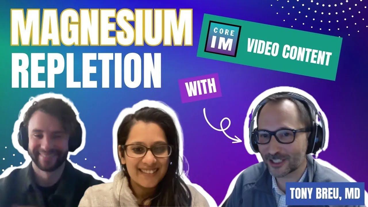 Magnesium Repletion YouTube