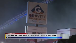 Fire at Gravity Smokehouse in Delhi Twp.