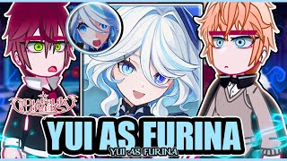 ||Diabolik Lovers reacting to YUI AS FURINA|| \\🇧🇷/🇺🇲// ◆Bielly - Inagaki◆