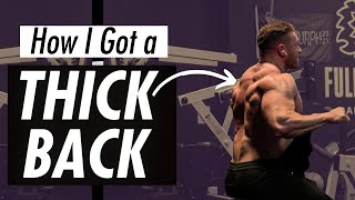 Exercises I Wish I Did Sooner For Back Thickness & Strength (form & exercises) #howto #powerbuilding