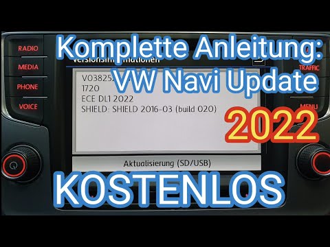 Anleitung: VW Navi Update 2022 (kostenlos) in deutsch - Discover Media für Composition Media