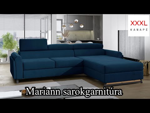 Videó: Nagy U-alakú kanapé a belső térben