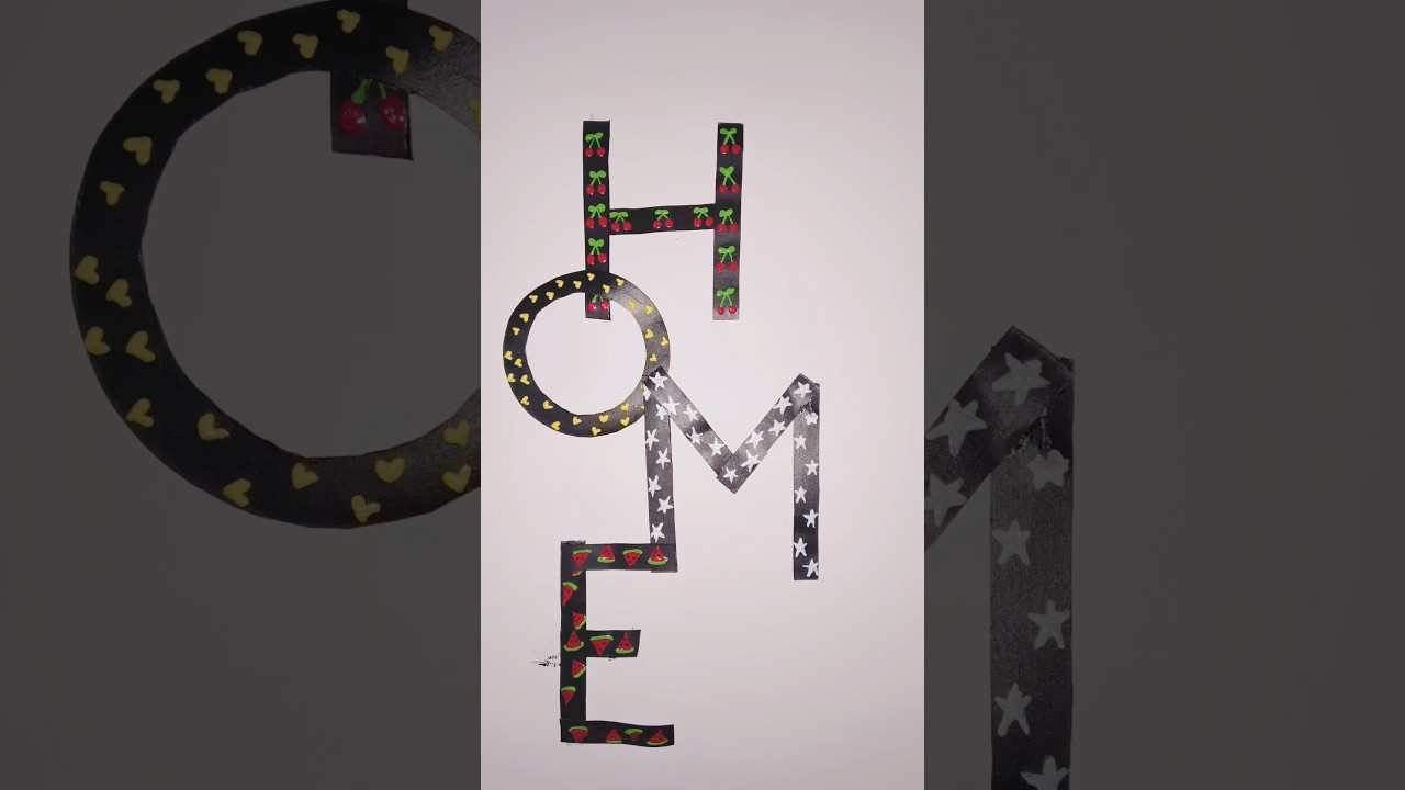 Aesthetic HOME wall decor #shorts #viral #homedecor #home #walldecor