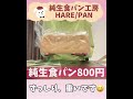 【純生食パン工房HAREPAN】高級純生食パンin埼玉県東大宮