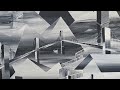 Channel Update -- Black and white acrylic abstract architecture paintings #learntopaint #paintwithme