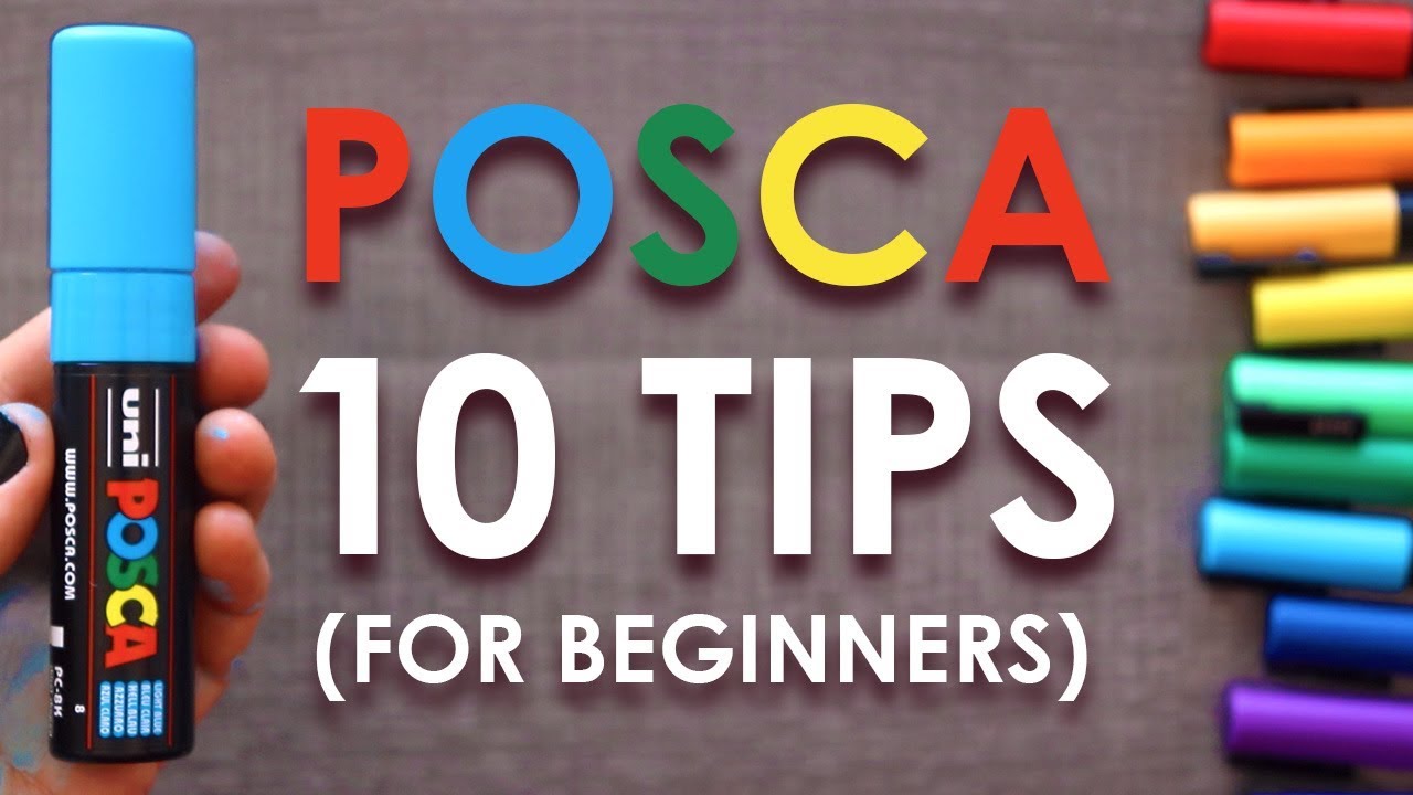 10 Posca Pen Tips for Beginners 