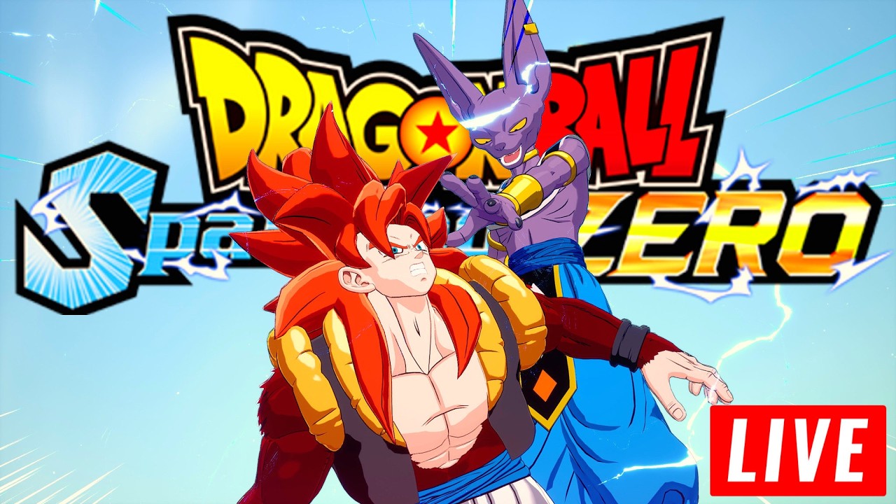 🔴LIVE -  USING EVERY META CHARACTER IN SPARKING ZERO...