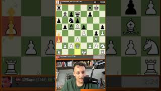 Parecia treino pro Supi! 😅 #chess #chesscom #xadrez #chessgame #chessmaster #puzzle #react