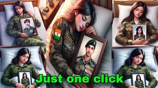 How to create 3d ai images for indian army girls free 2024,  indian army ai photos kaise banaye screenshot 1