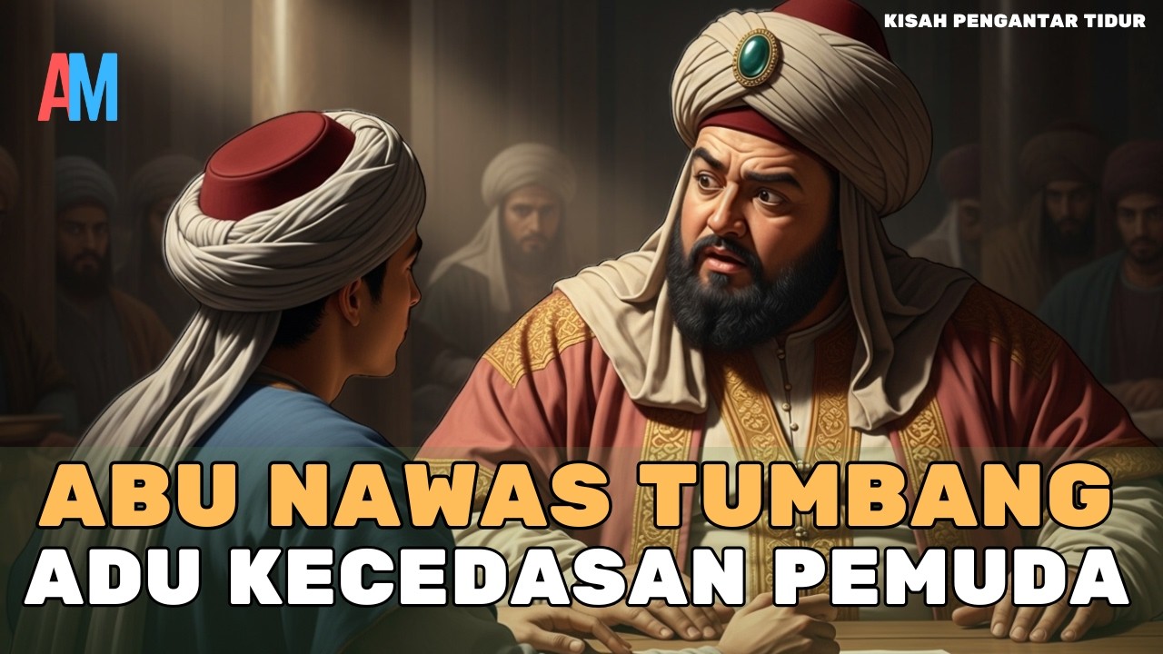 Abu Nawas Ia Hampir Dikalahkan Anak Muda… Tapi Jawabannya Mengejutkan! | Kisah Pengantar Tidur