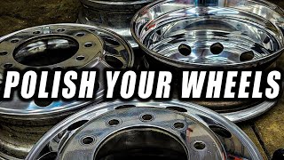 How to Polish and Buff Aluminum Wheels to a Mirror Finish!