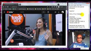 REACTION: Carmela Ariola performs “Prinsipe” LIVE on Wish 107.5 Bus @CarmiAriola