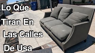 Lo Que tiran en usa 😱 sillones y Camas Juguetes y Ropa