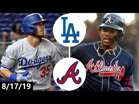 Los Angeles Dodgers vs Atlanta Braves Highlights | August 17, 2019 (2019 MLB Season)