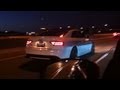 Audi S5 BRUTAL LOUD Roaring down freeway