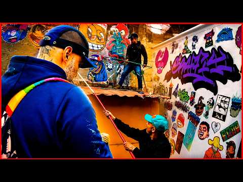 LEVEI MINHA LOJA PARA UM EVENTO COM MAIS DE 300 PERSONAGENS EM GRAFFITI!