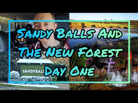 Sandy Balls and the New Forest | Day One | Travel day, room tour and exploring #travel #vlog