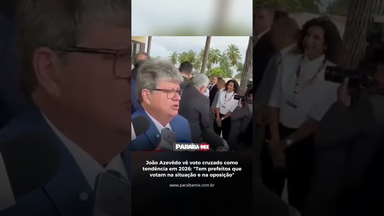 João Azevêdo vê voto cruzado como tendência: "Tem prefeitos que votam na situação e na oposição"