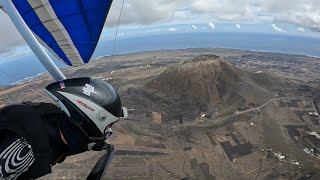 Hang gliding Lanzarote October 2023