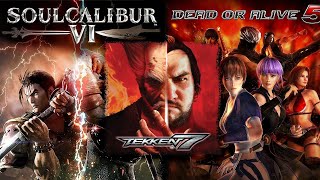 Шон и Веник играют в Tekken 8, Tekken 7, Dead or Alive 5 и Soul Calibur 6 (Xbox Series, PS5)