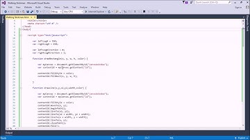 How to Draw a Walking Stickman in HTML Javascript Canvas 2D