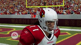 Madden 08 Xbox 360 Franchise Redskins Cardinals