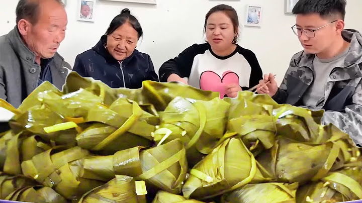 端午节一定要吃粽子呀，陕北人偏爱红枣糯米粽，你那边吃什么口味【胖手手丹丹】