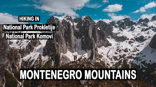 MONTENEGRO MOUNTAINS | National Park Prokletije and Komovi | Roadtrip through the Montenegro Alps
