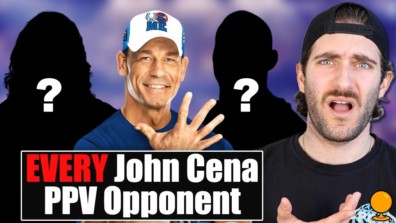 Назовите ВСЕХ соперников Джона Сины на PPV (Интересные факты из WWE)
