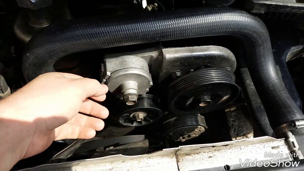 1987-1996 OBS F-Series:Water Pump Pulley Replacement - YouTube