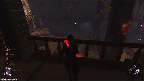 Epic flashlight save from another floor! - Dead by daylight DBD Ayrun