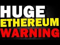 SHOCKING ETHEREUM NEWS TODAY - These minor cues can result in this movement for Ethereum!