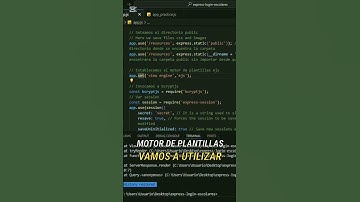 Motor de plantillas ejs #javascriptdesdecero #aprendejavascript #programacion #desarrolloweb