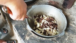 КОСУЛЯ В КАЗАНЕ с картошкой I Как правильно готовить косулятину