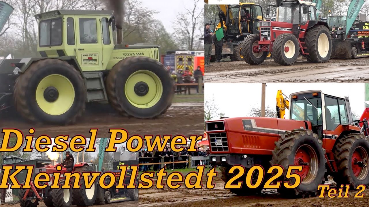 Diesel Power Kleinvollstedt 2025 - Trecker Treck Holstein - Tractor Pulling - Teil 2