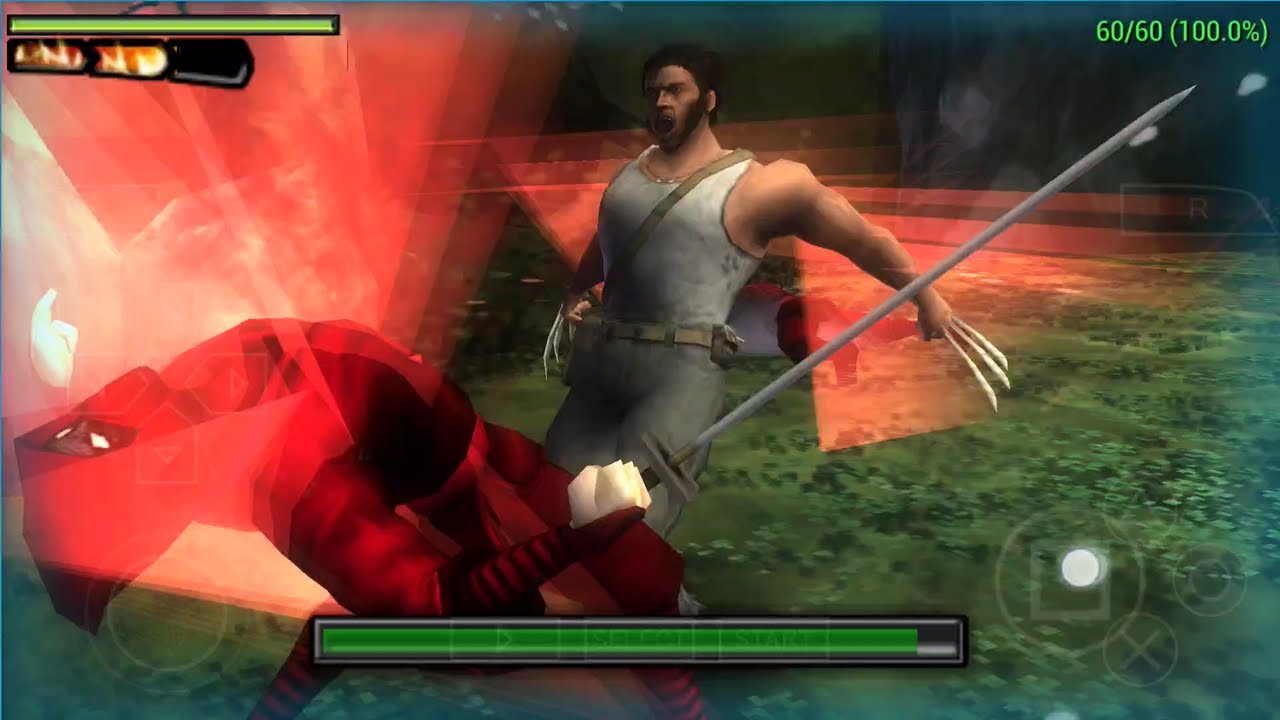 eDroid Gaming, X-Men Origins Wolverine PSP Play on PPSSPP Android, X-Me...